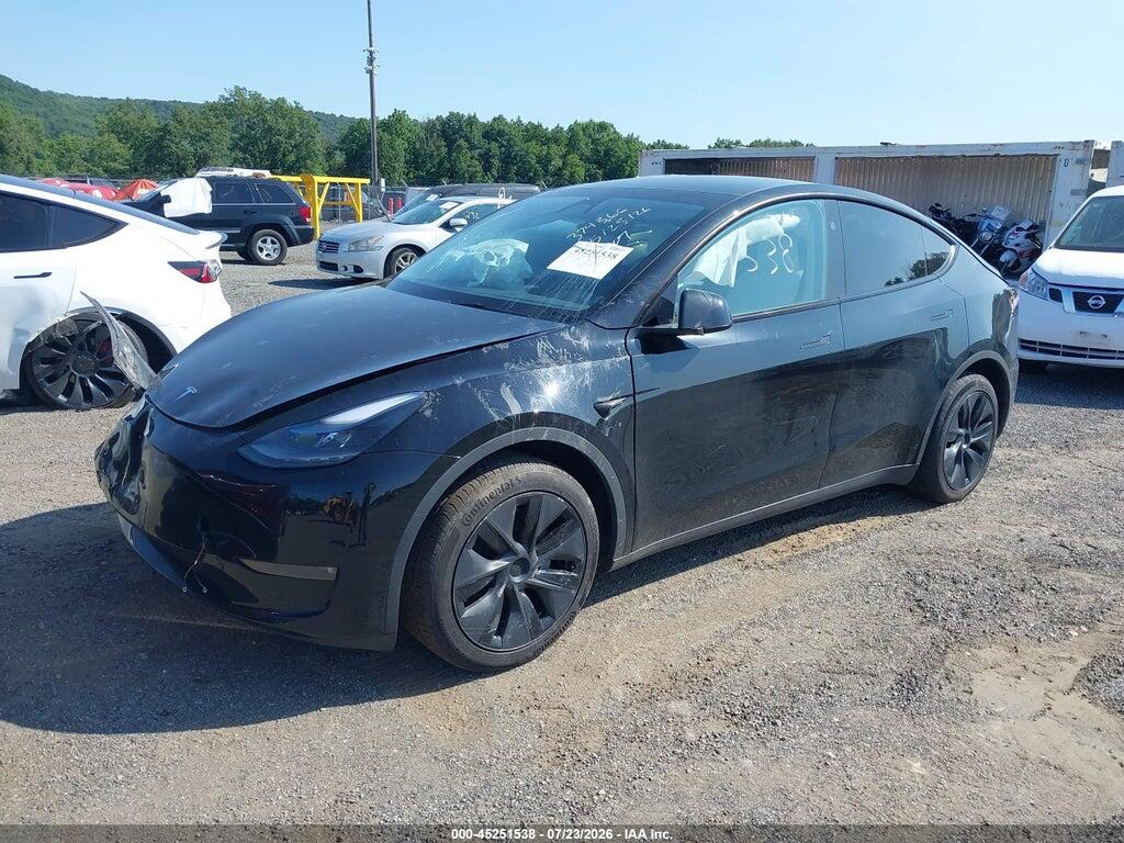 7SAYGDEEXSF297232 2025 TESLA MODEL Y photo no. 2