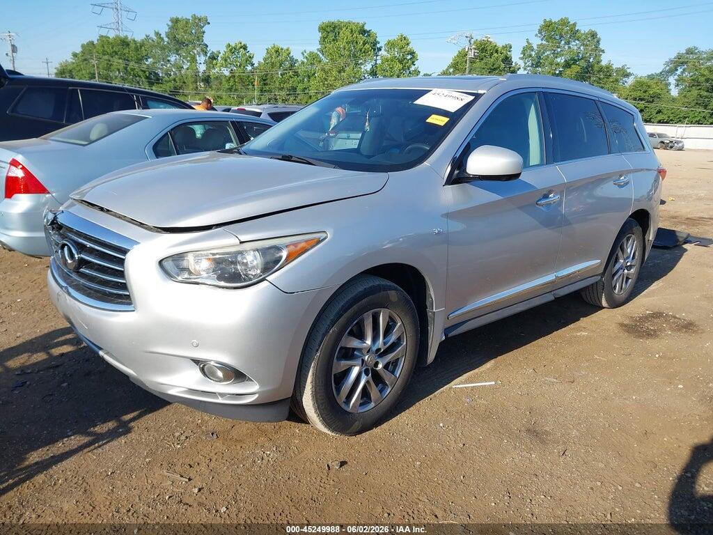5N1AL0MM1EC555582 2014 INFINITI QX60 photo no. 2