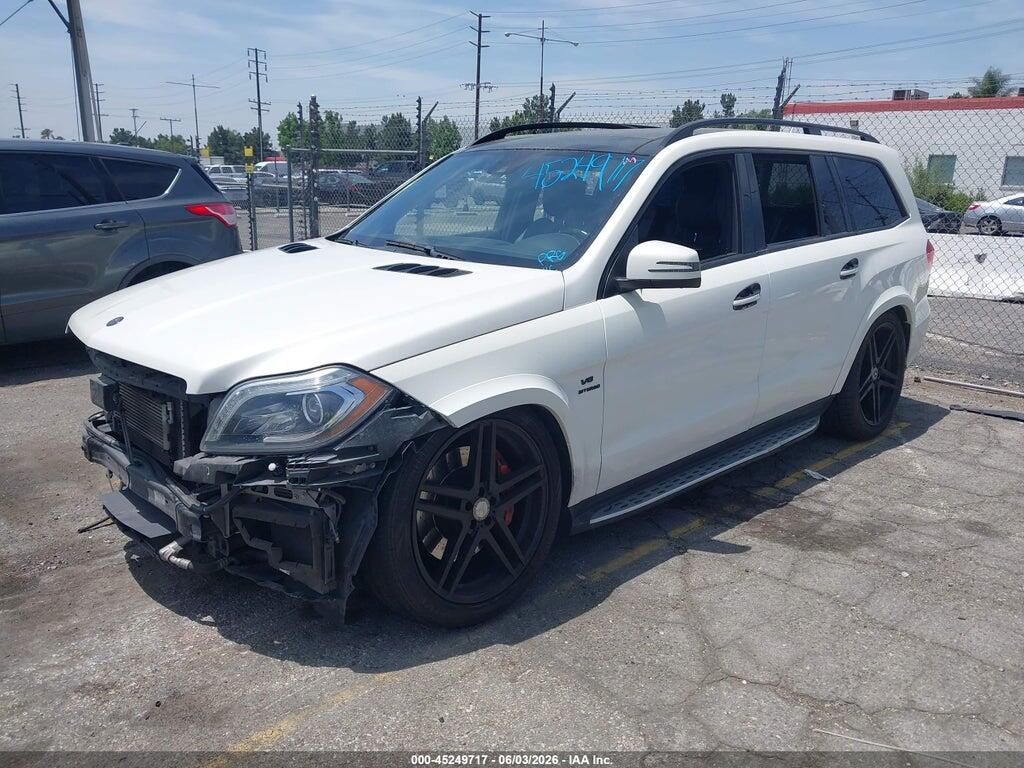4JGDF7EE1EA412079 2014 MERCEDES-BENZ GL 63 AMG photo no. 2