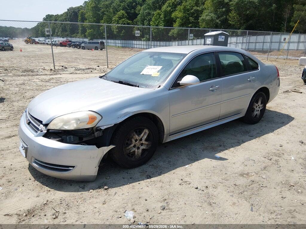 2G1WA5EK8A1258134 2010 CHEVROLET IMPALA photo no. 2