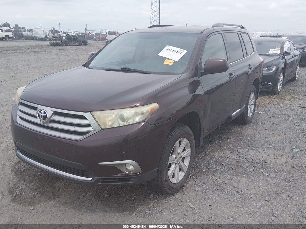 5TDZA3EHXDS041291 2013 TOYOTA HIGHLANDER photo no. 2