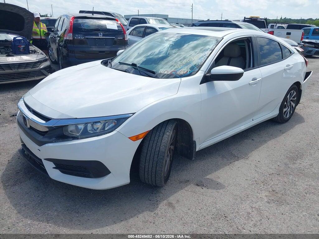 19XFC2F70GE047497 2016 HONDA CIVIC photo no. 2