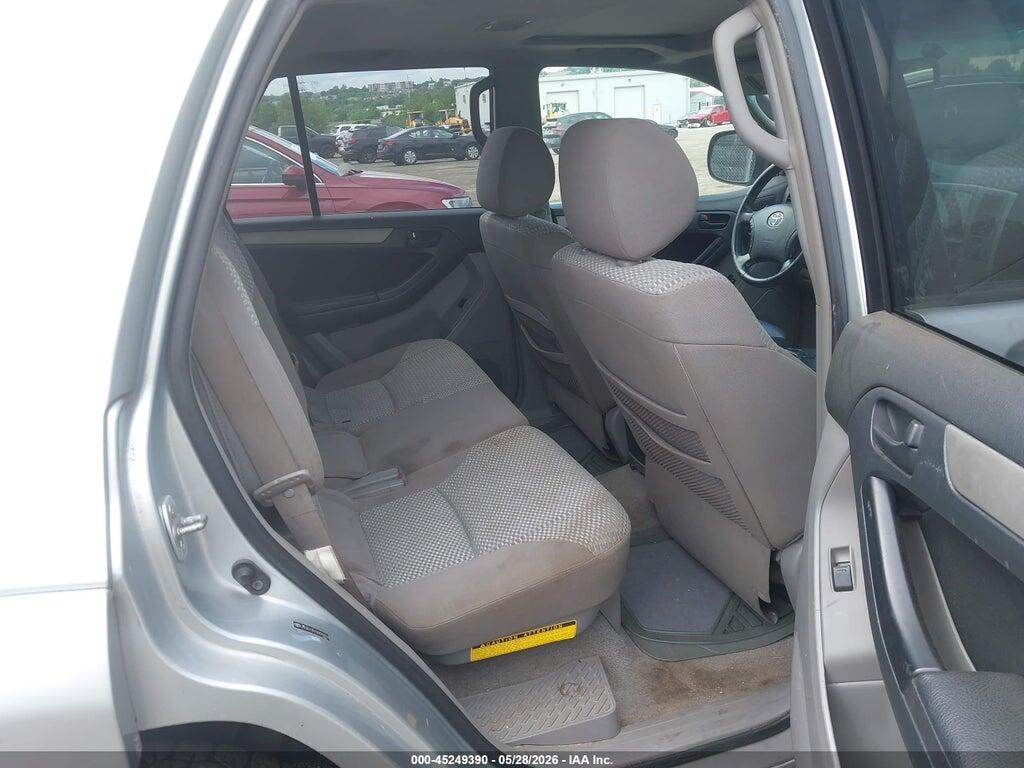 JTEBU14R760092854 2006 TOYOTA 4RUNNER photo no. 8
