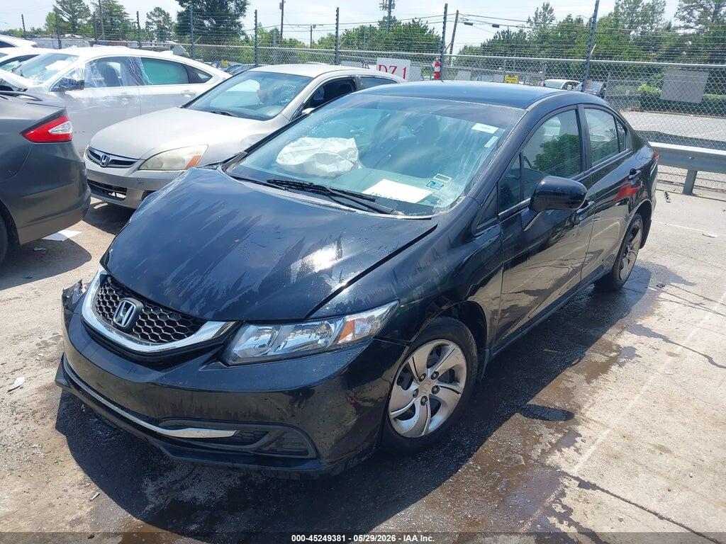 19XFB2F53FE116439 2015 HONDA CIVIC photo no. 2