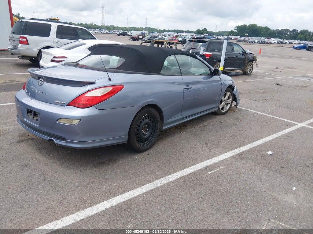 4T1FA38P17U115683 2007 TOYOTA CAMRY SOLARA photo no. 4