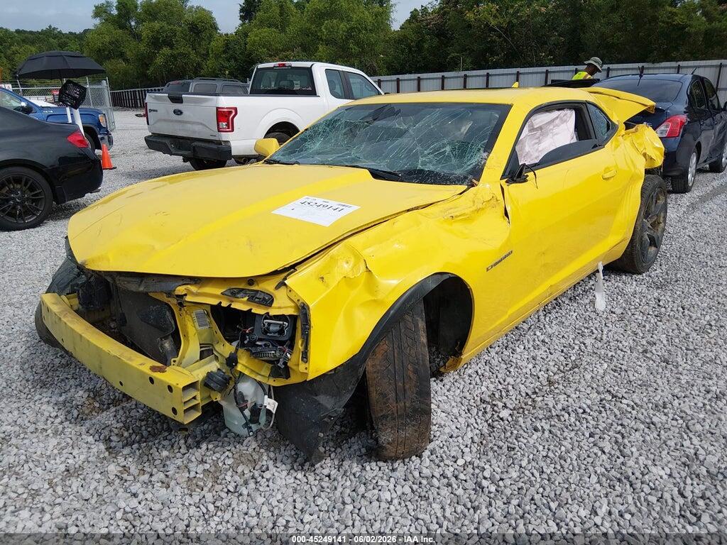 2G1FB1E33C9114851 2012 CHEVROLET CAMARO photo no. 2