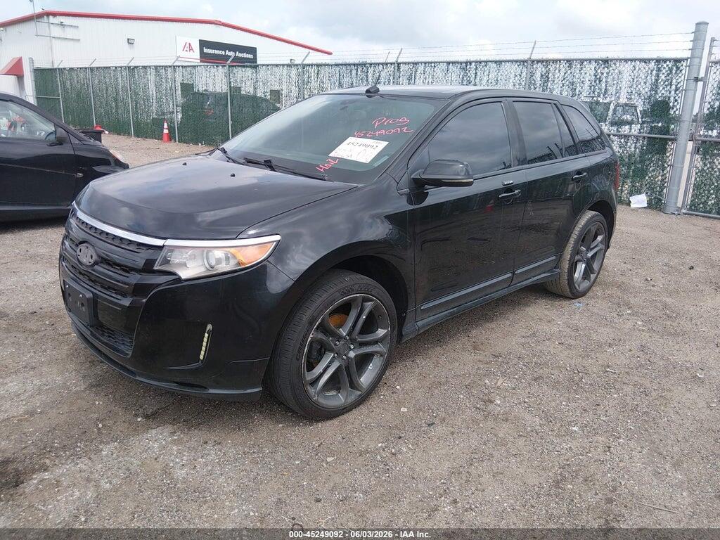 2FMDK3AK6DBC37492 2013 FORD EDGE photo no. 2
