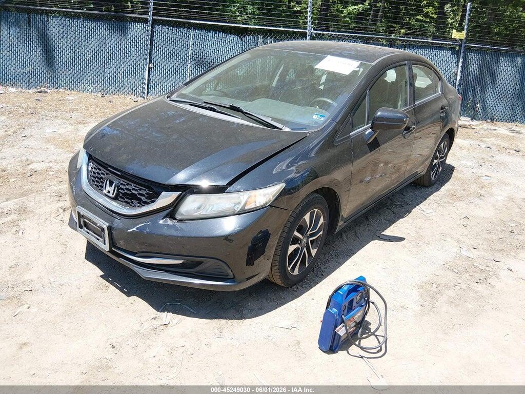 19XFB2F81FE297406 2015 HONDA CIVIC photo no. 2
