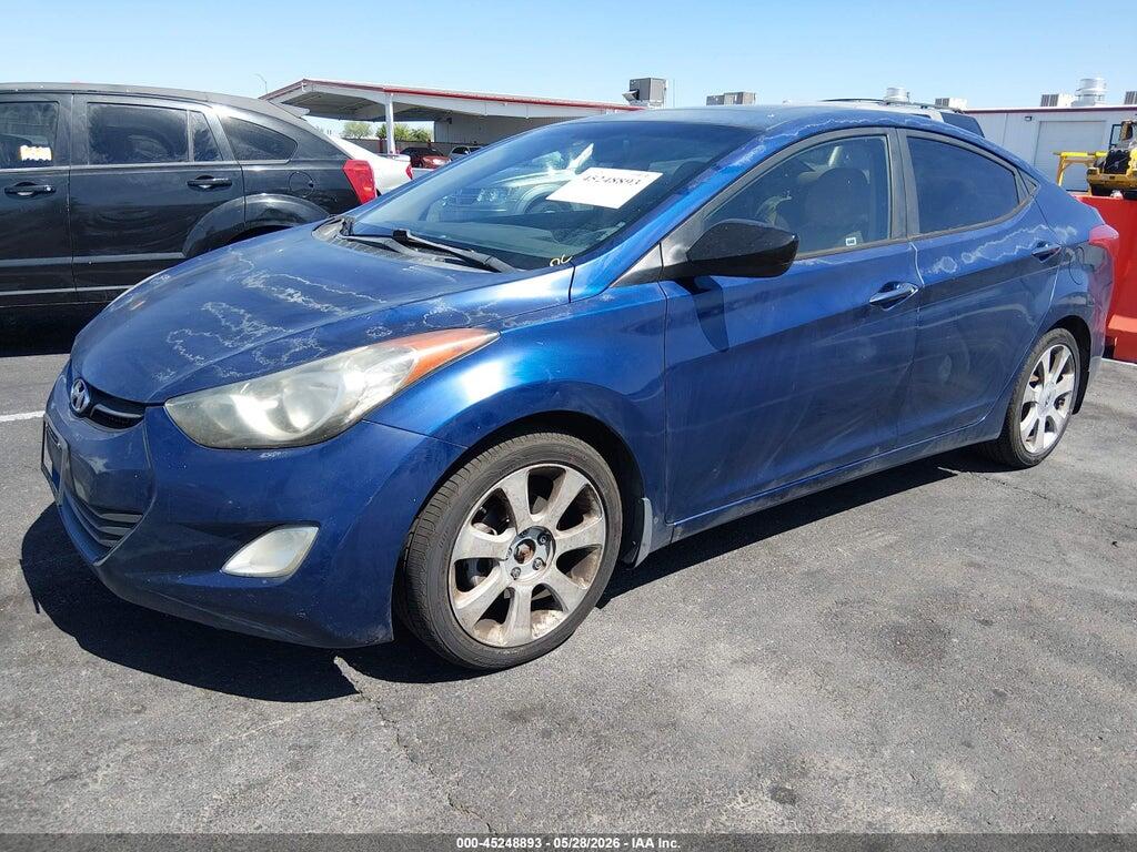 KMHDH4AEXDU689888 2013 HYUNDAI ELANTRA photo no. 2