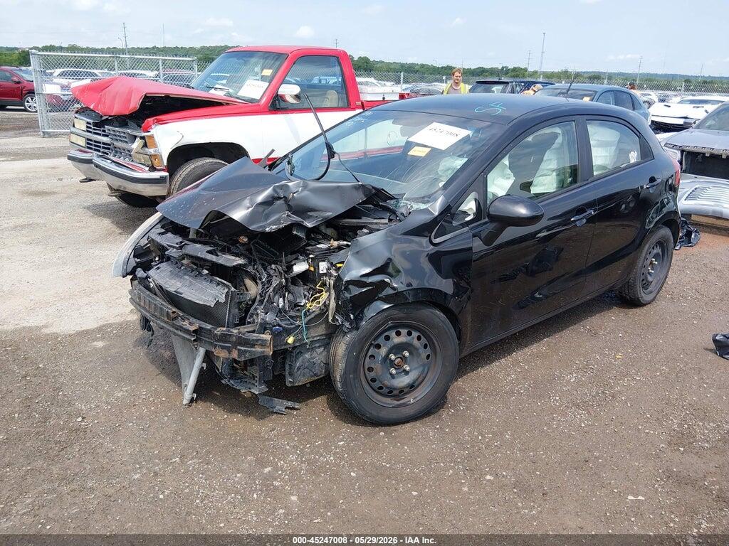 KNADM5A35E6362578 2014 KIA RIO photo no. 2