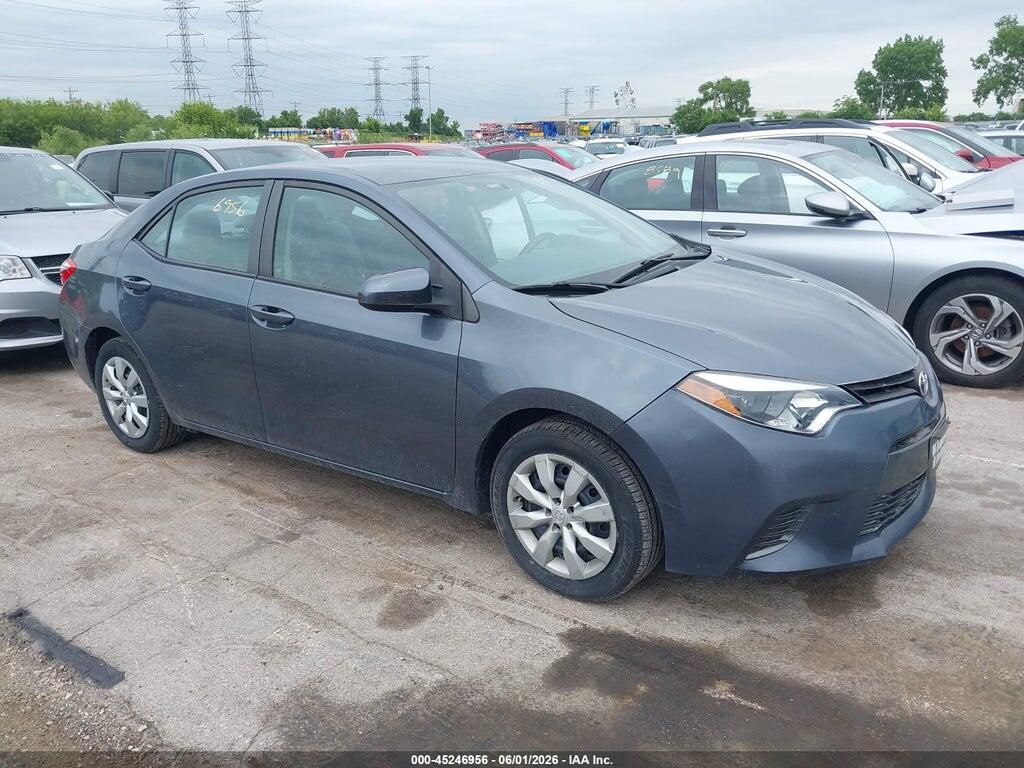 2T1BURHE4GC743858 2016 TOYOTA COROLLA photo no. 1