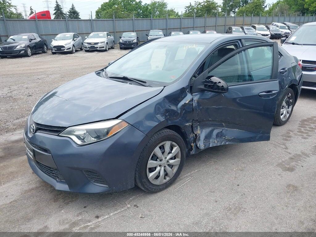 2T1BURHE4GC743858 2016 TOYOTA COROLLA photo no. 2