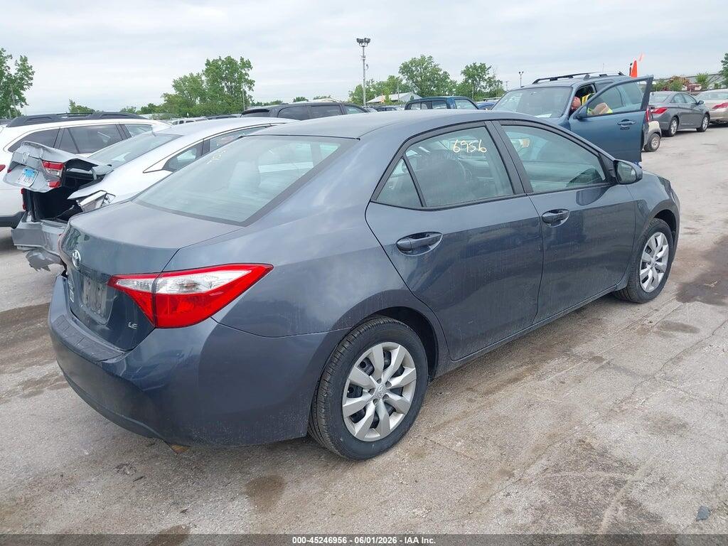 2T1BURHE4GC743858 2016 TOYOTA COROLLA photo no. 4