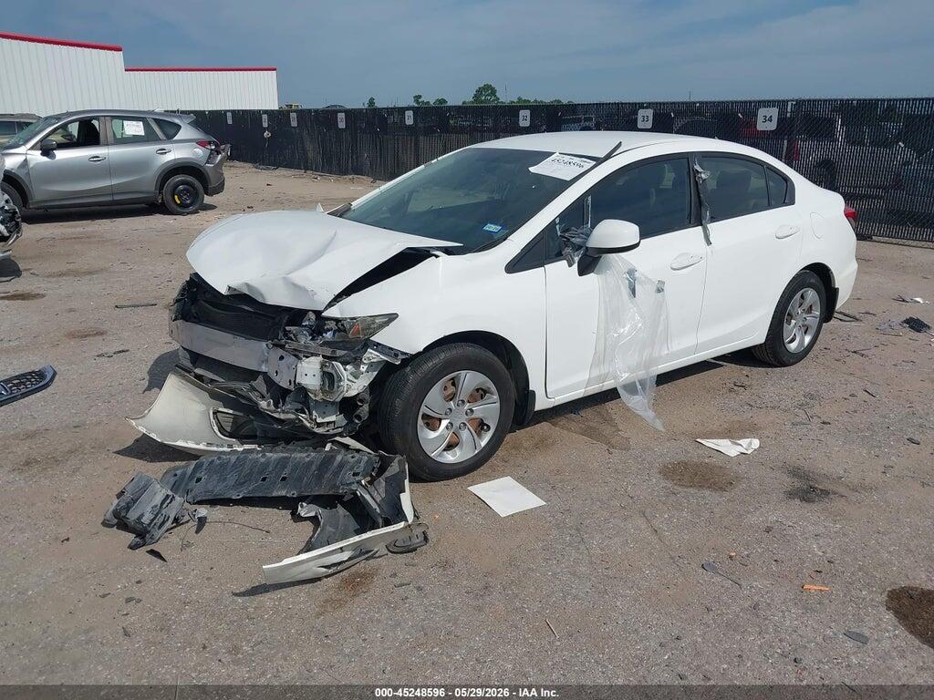 19XFB2F57DE039085 2013 HONDA CIVIC photo no. 2