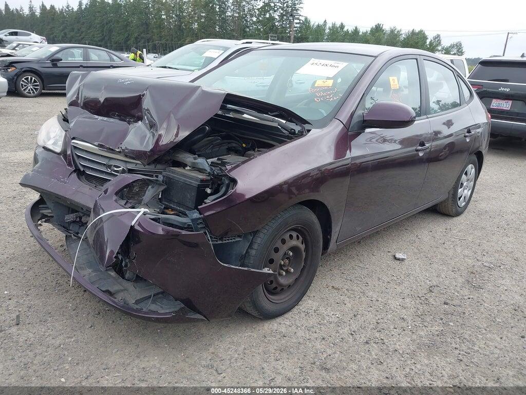 KMHDU46D67U214738 2007 HYUNDAI ELANTRA photo no. 2