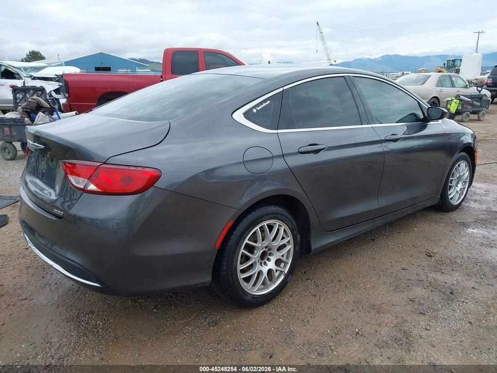 1C3CCCAB5GN168255 2016 CHRYSLER 200 photo no. 4