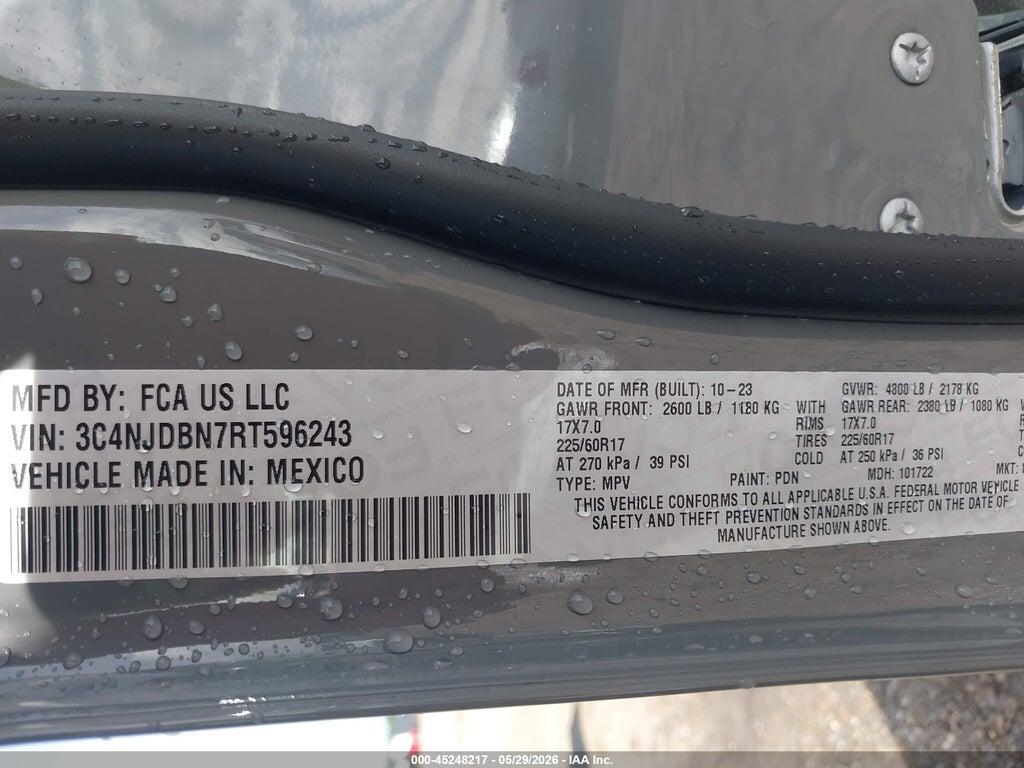 3C4NJDBN7RT596243 2024 JEEP COMPASS photo no. 9