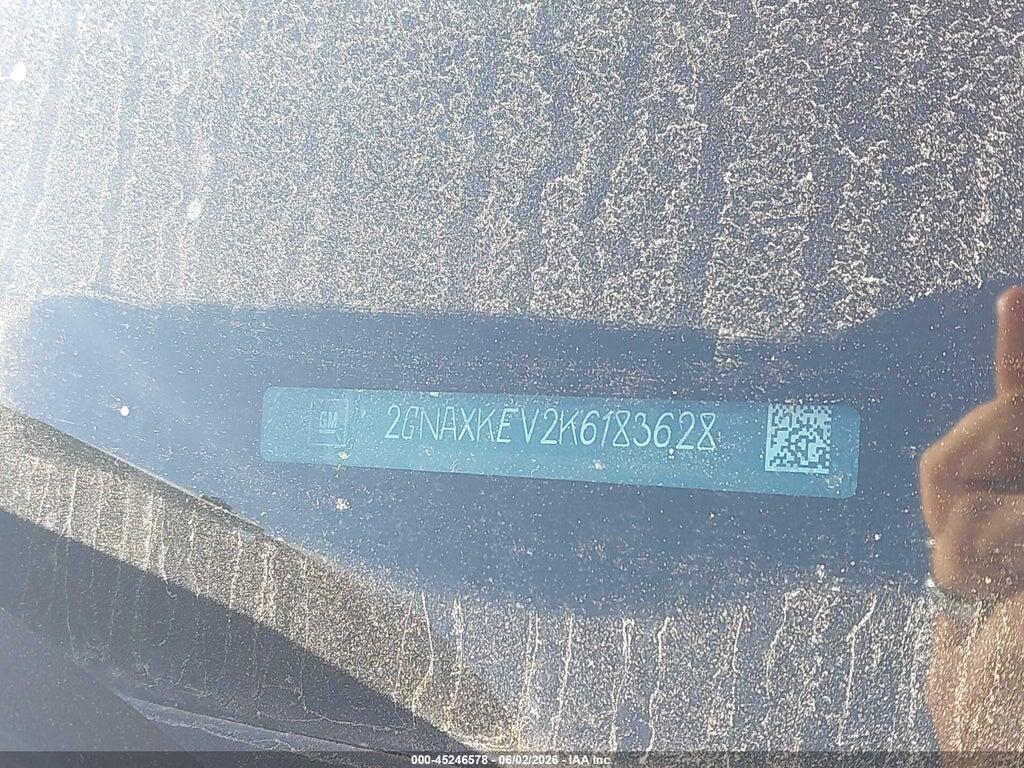 2GNAXKEV2K6183628 2019 CHEVROLET EQUINOX photo no. 9