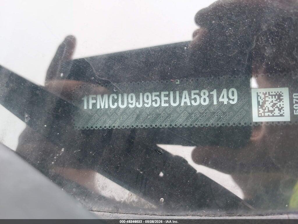 1FMCU9J95EUA58149 2014 FORD ESCAPE photo no. 9