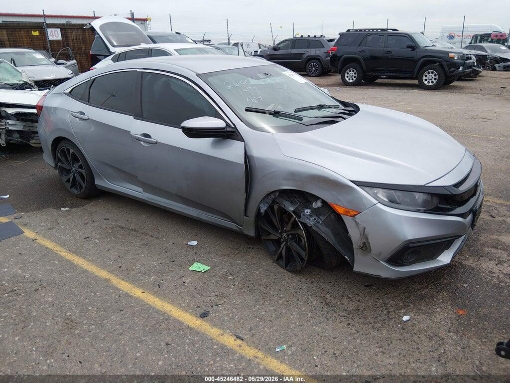 2HGFC2F8XMH537052 2021 HONDA CIVIC photo no. 1