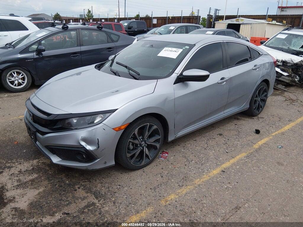 2HGFC2F8XMH537052 2021 HONDA CIVIC photo no. 2