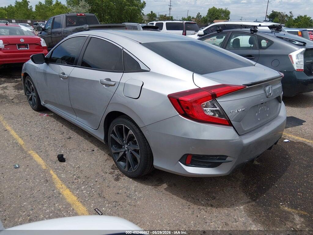 2HGFC2F8XMH537052 2021 HONDA CIVIC photo no. 3