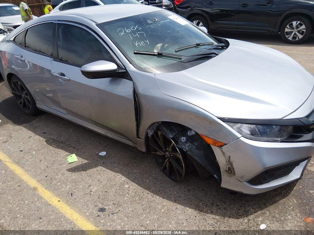 2HGFC2F8XMH537052 2021 HONDA CIVIC photo no. 6