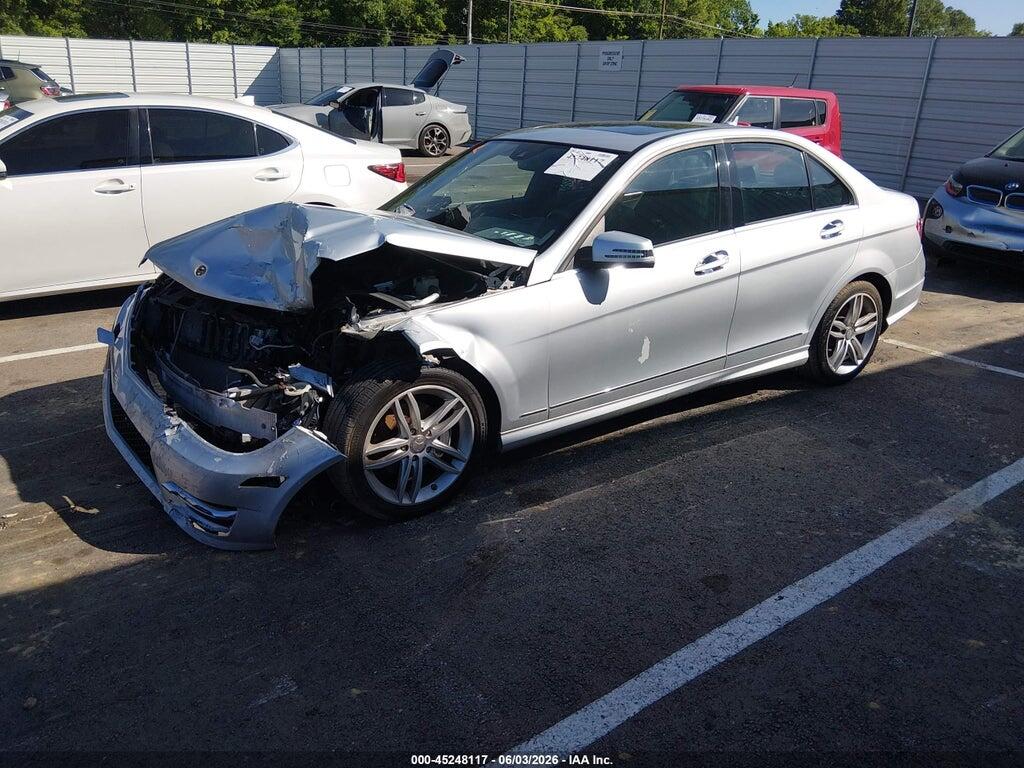 WDDGF8BB7CA654380 2012 MERCEDES-BENZ C 300 photo no. 2