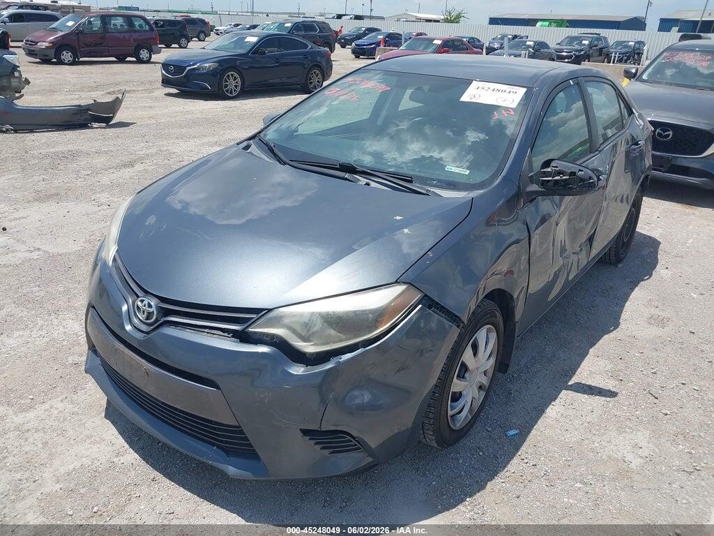 2T1BURHE6GC641946 2016 TOYOTA COROLLA photo no. 2