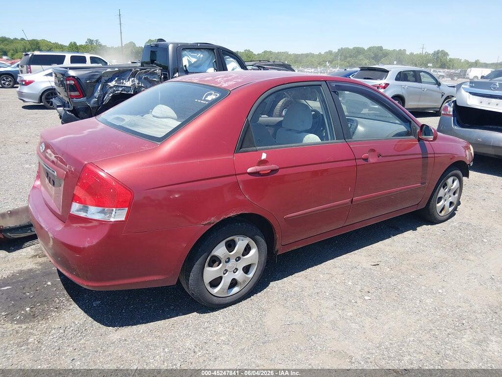 KNAFE121585539586 2008 KIA SPECTRA photo no. 4