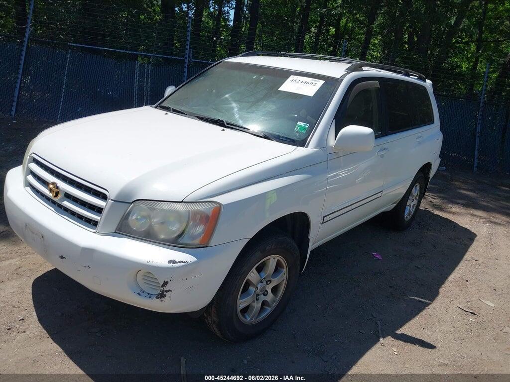 JTEHF21A420047535 2002 TOYOTA HIGHLANDER photo no. 2