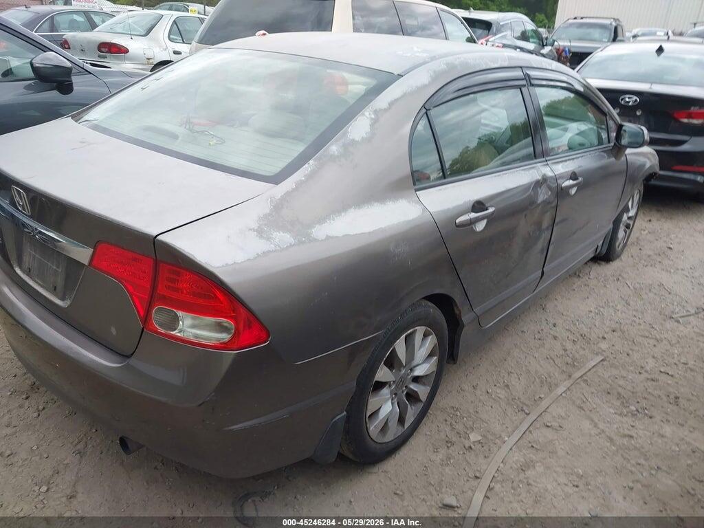 2HGFA16849H544263 2009 HONDA CIVIC photo no. 4