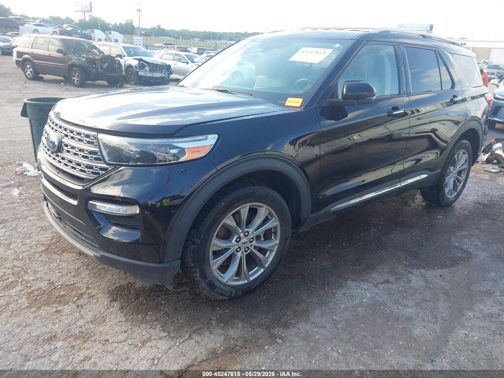 1FMSK8FH2NGB90697 2022 FORD EXPLORER photo no. 2