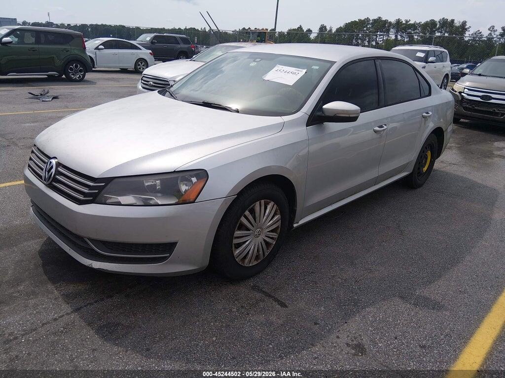 1VWAS7A38FC017231 2015 VOLKSWAGEN PASSAT photo no. 2