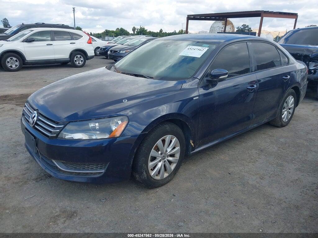 1VWAT7A37EC108440 2014 VOLKSWAGEN PASSAT photo no. 2