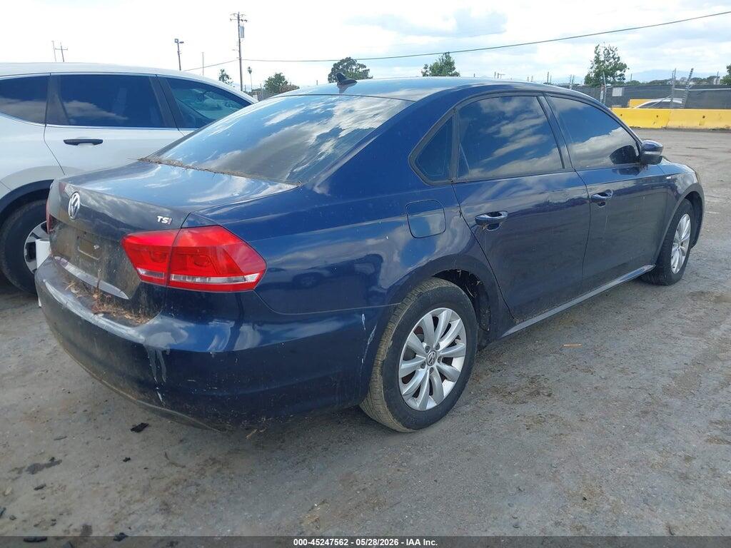 1VWAT7A37EC108440 2014 VOLKSWAGEN PASSAT photo no. 4