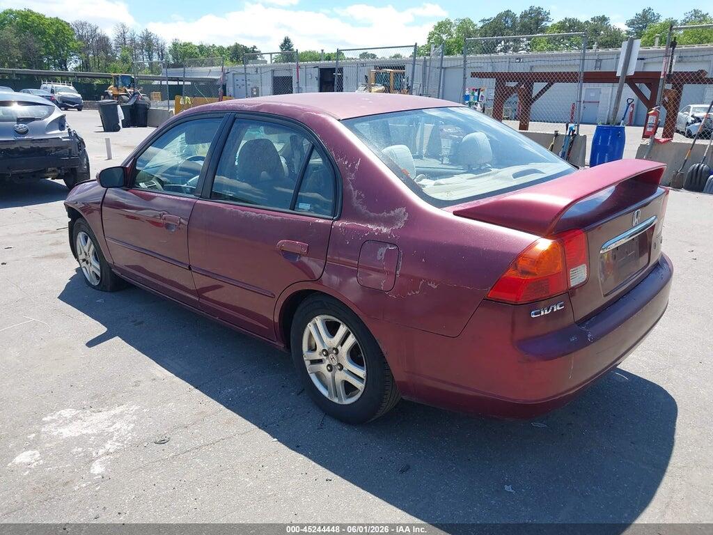 2HGES267X3H555569 2003 HONDA CIVIC photo no. 3