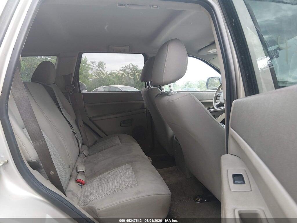 1J8GS48K47C504137 2007 JEEP GRAND CHEROKEE photo no. 8