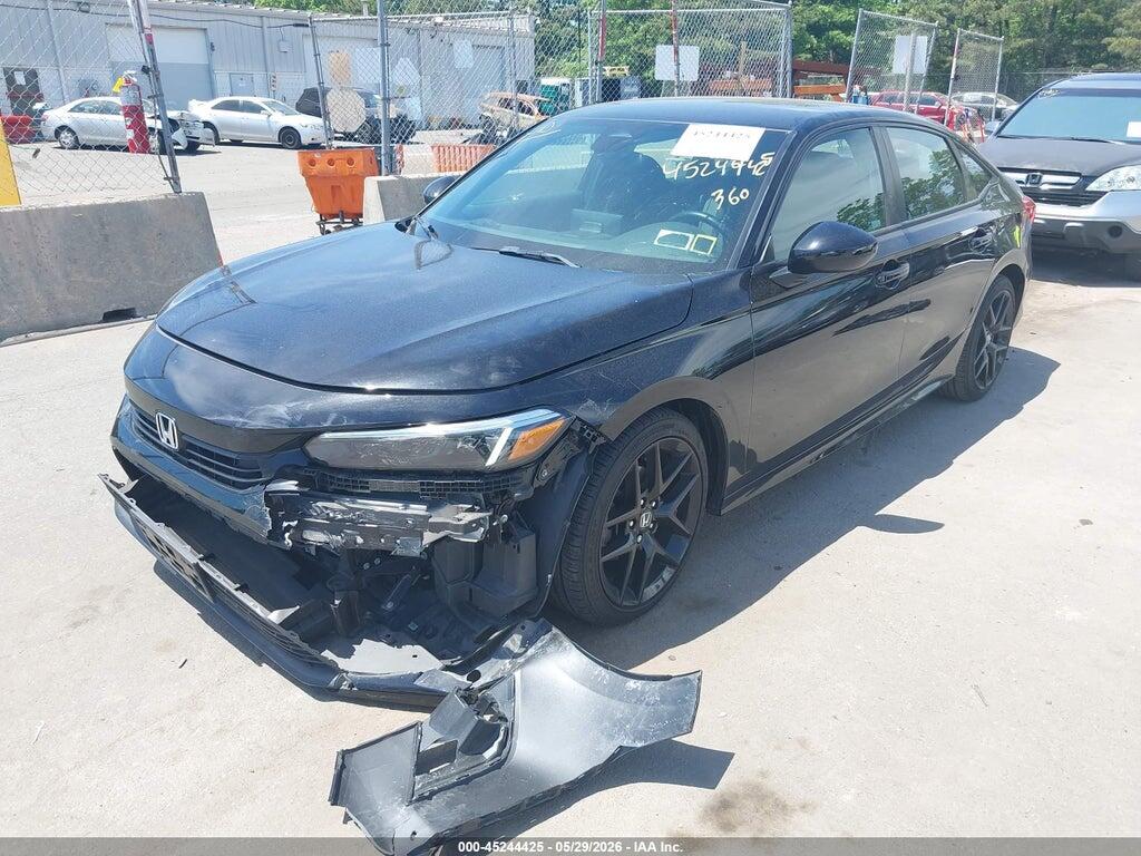 2HGFE2F51NH605451 2022 HONDA CIVIC photo no. 2