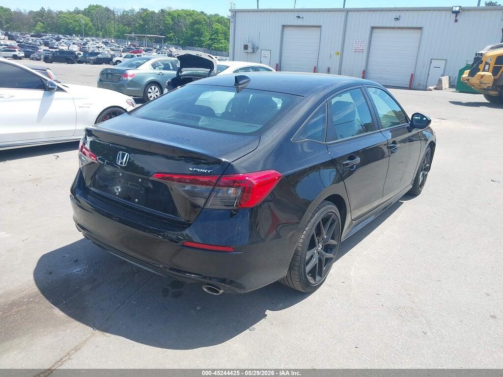 2HGFE2F51NH605451 2022 HONDA CIVIC photo no. 4
