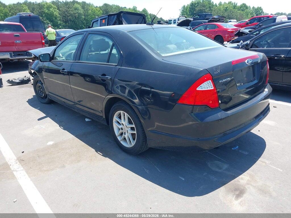 3FAHP0GA4CR445865 2012 FORD FUSION photo no. 3