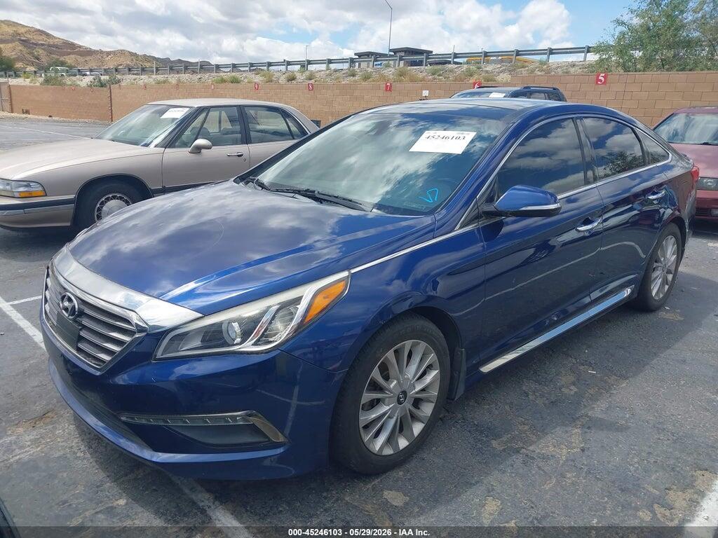 5NPE34AF6FH166302 2015 HYUNDAI SONATA photo no. 2
