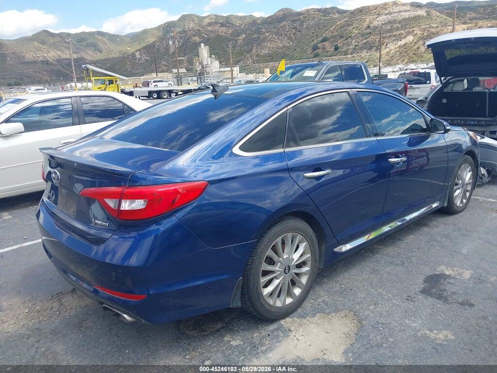 5NPE34AF6FH166302 2015 HYUNDAI SONATA photo no. 4