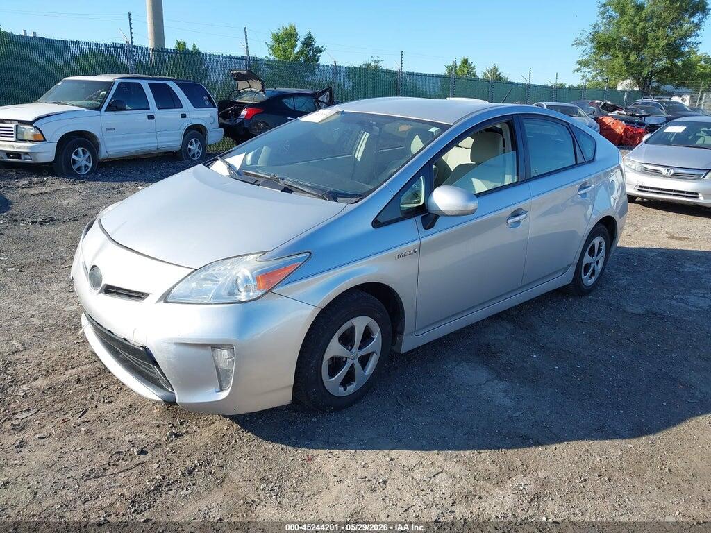 JTDKN3DU9D5626891 2013 TOYOTA PRIUS photo no. 2