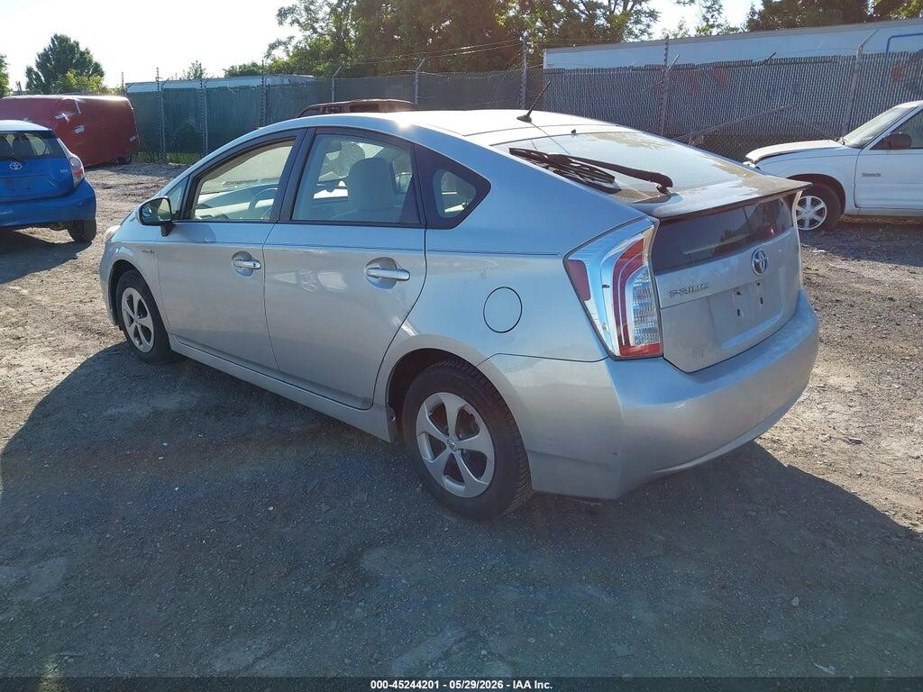 JTDKN3DU9D5626891 2013 TOYOTA PRIUS photo no. 3