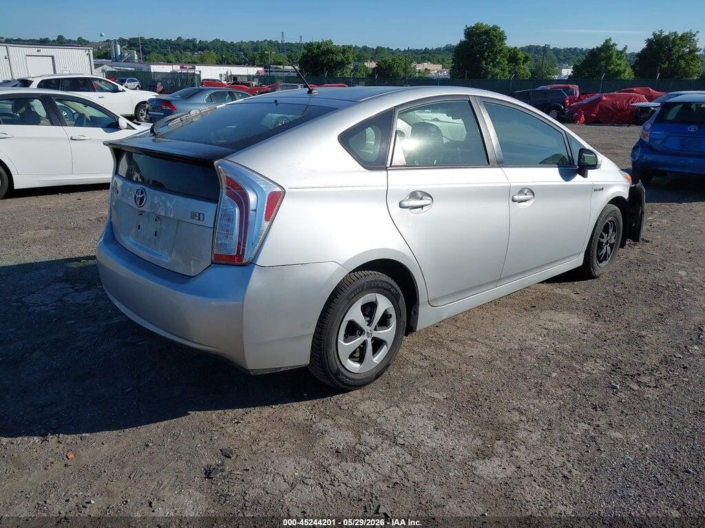 JTDKN3DU9D5626891 2013 TOYOTA PRIUS photo no. 4