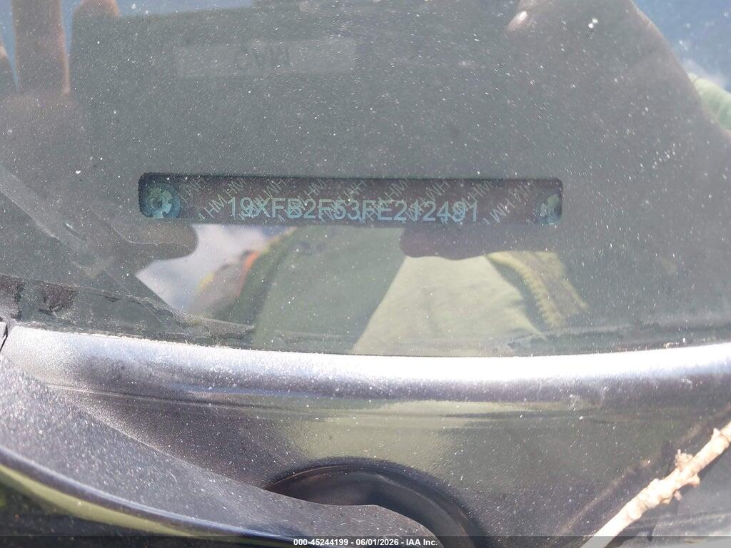 19XFB2F53FE212491 2015 HONDA CIVIC photo no. 9