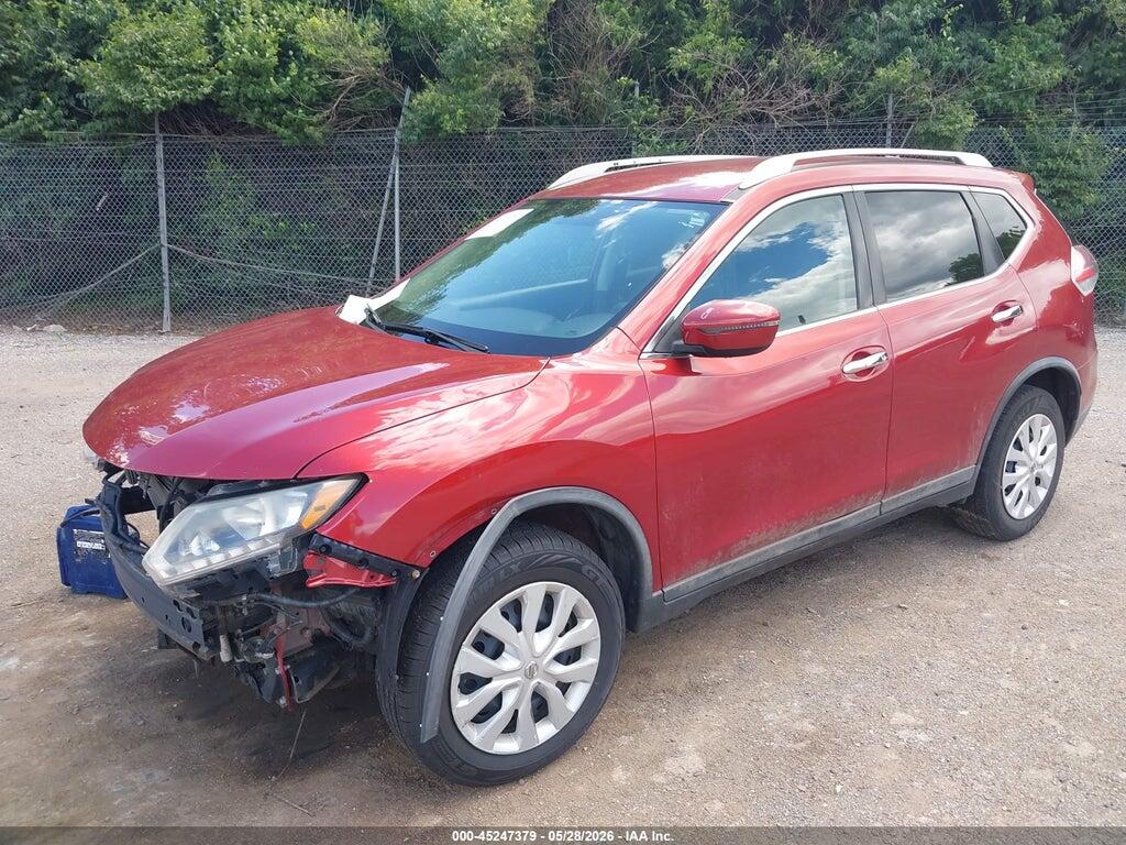 KNMAT2MV2GP673306 2016 NISSAN ROGUE photo no. 2