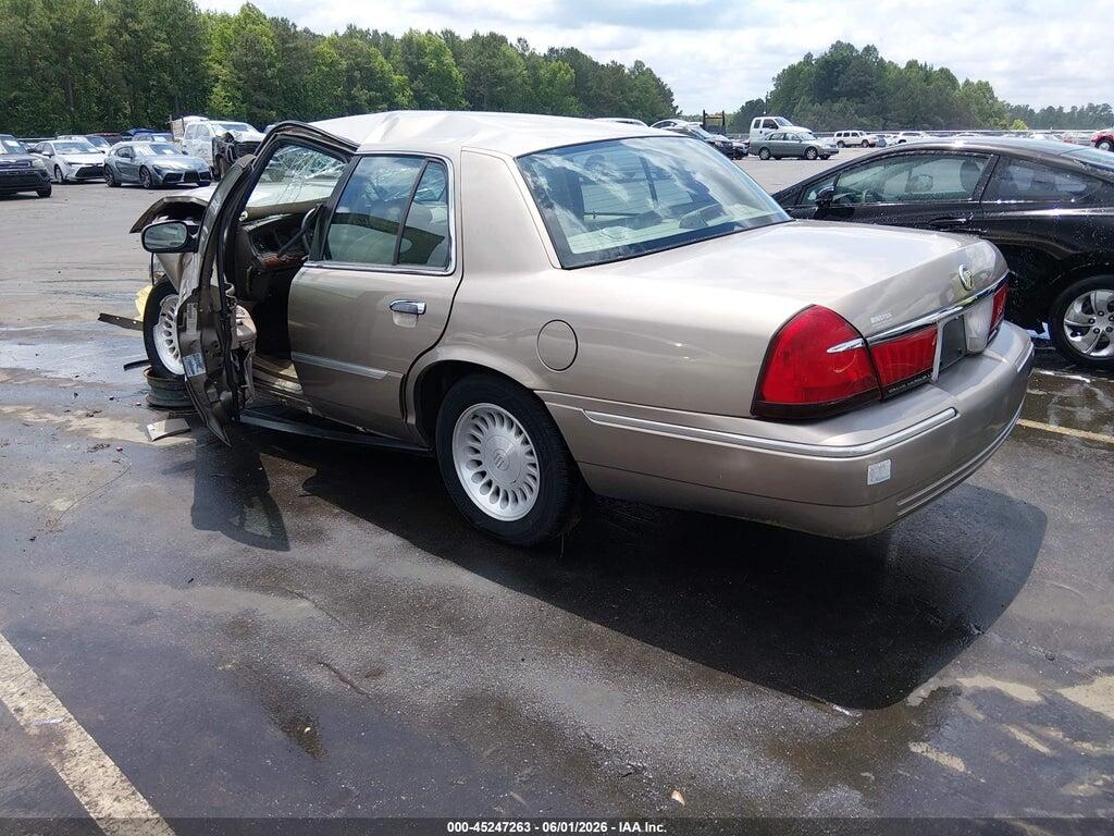 2MEFM75W22X617729 2002 MERCURY GRAND MARQUIS photo no. 3