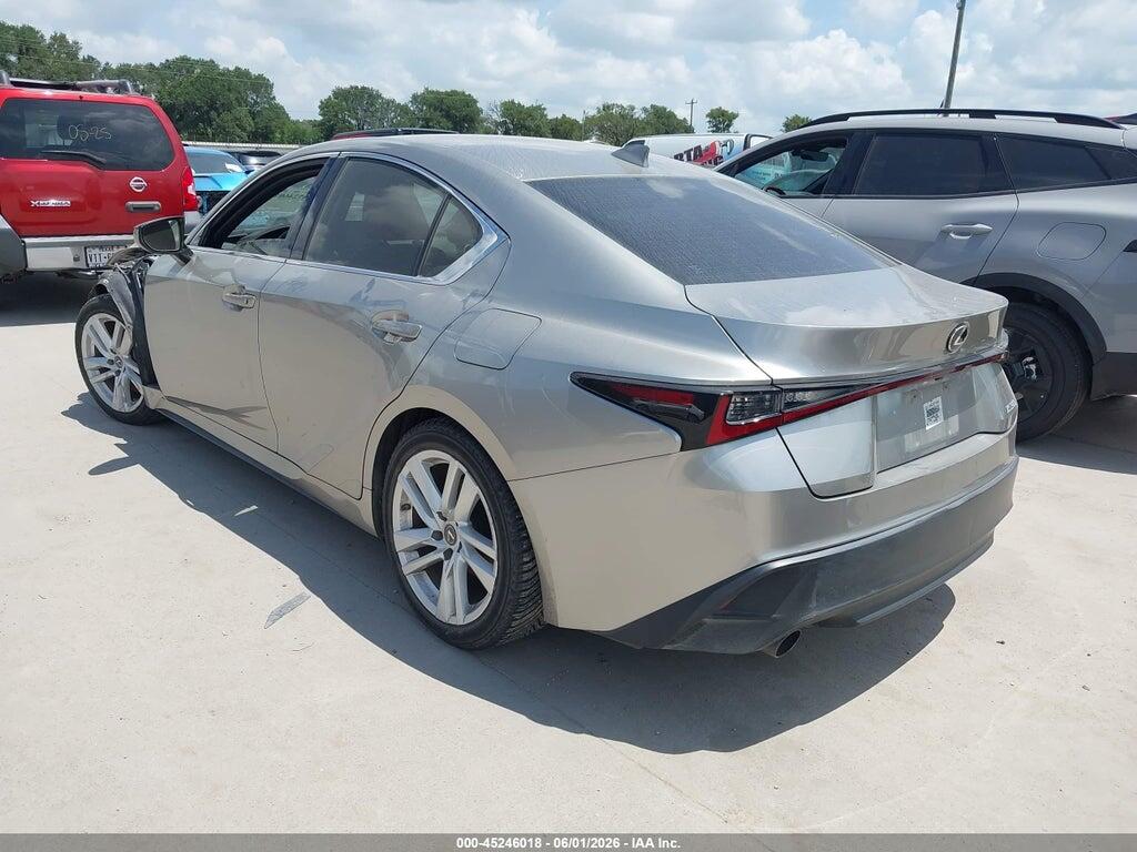 JTHAA1D28M5112927 2021 LEXUS IS 300 photo no. 3